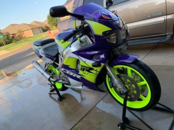 CBR motorcycle wash and wax - mobile detialing - edmone oklahoma